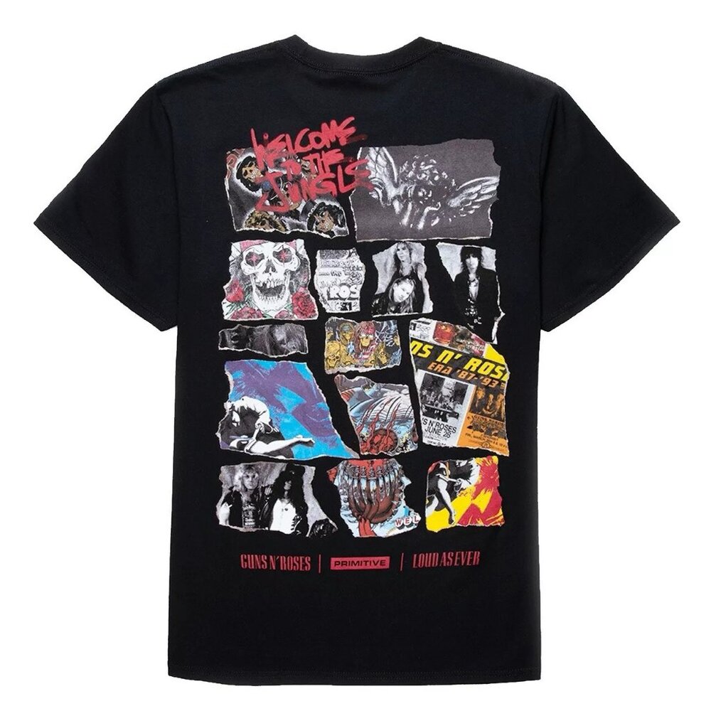 Primitive x Guns N’ Roses Sunset T-Shirt NWT Sz S